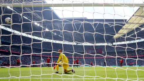 David De Gea em partida na temporada. Foto: Clive Rose/Getty Images