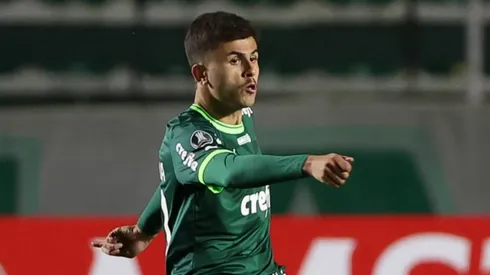 O meia Pedro Lima em jogo do Palmeiras (Cesar Greco/Palmeiras/by Canon)