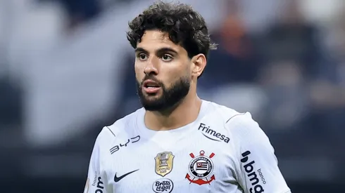 Yuri Alberto em campo pelo Corinthians. Foto: Marcello Zambrana/AGIF
