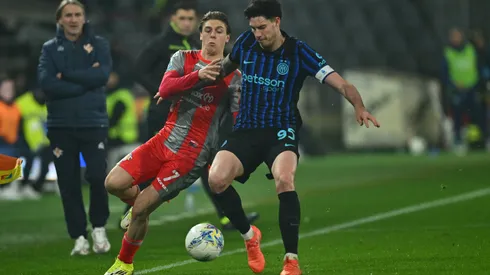 O zagueiro Bastoni em jogo da Inter de Milão (Marco M. Mantovani/Getty Images)