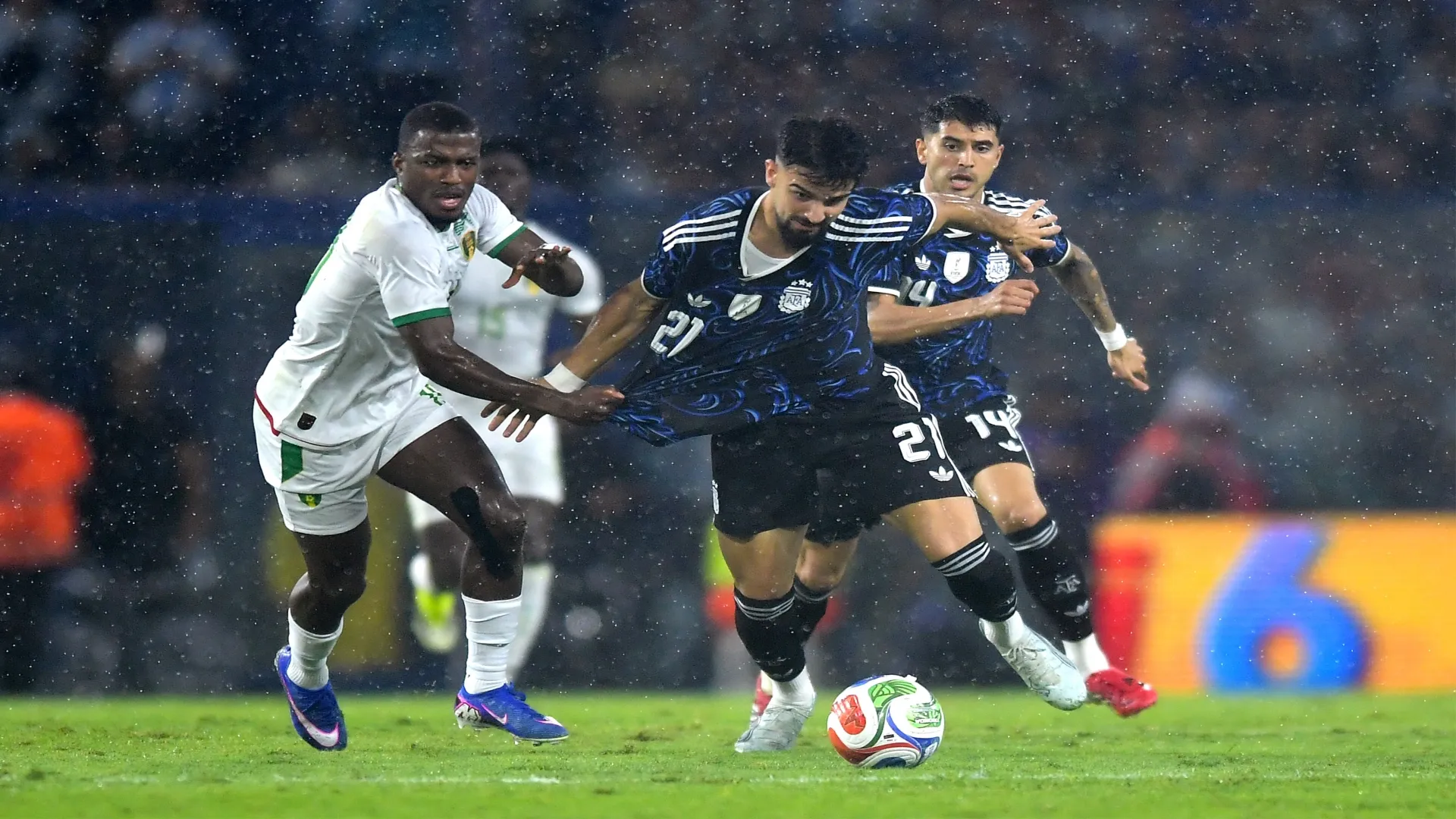 Flaco em amistoso da Argentina contra a Mauritânia – Marcelo Endelli/Getty Images