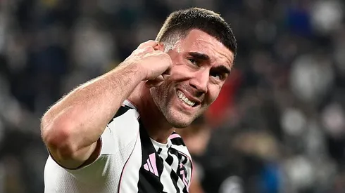 Barcelona mantém Vlahovic, da Juventus, como opção no mercado. (Foto: Stefano Guidi/Getty Images)