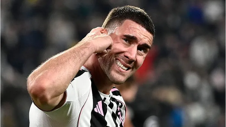Barcelona mantém Vlahovic, da Juventus, como opção no mercado. (Foto: Stefano Guidi/Getty Images)