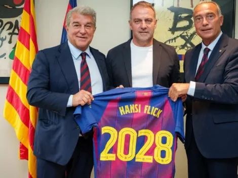 Oficial! Barcelona renova com Hansi Flick