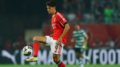 António Silva perdeu espaço no Benfica . Foto: Gualter Fatia/Getty Images