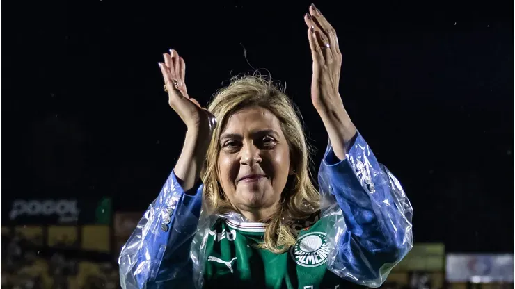Leila Pereira é presidente do Palmeiras (IMAGO / O JOGO PHOTO PRESS)
