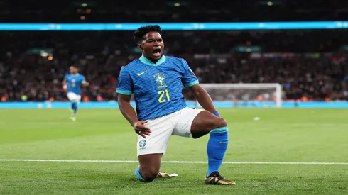 Endrick é um dos novatos na Copa - Catherine Ivill/Getty Images