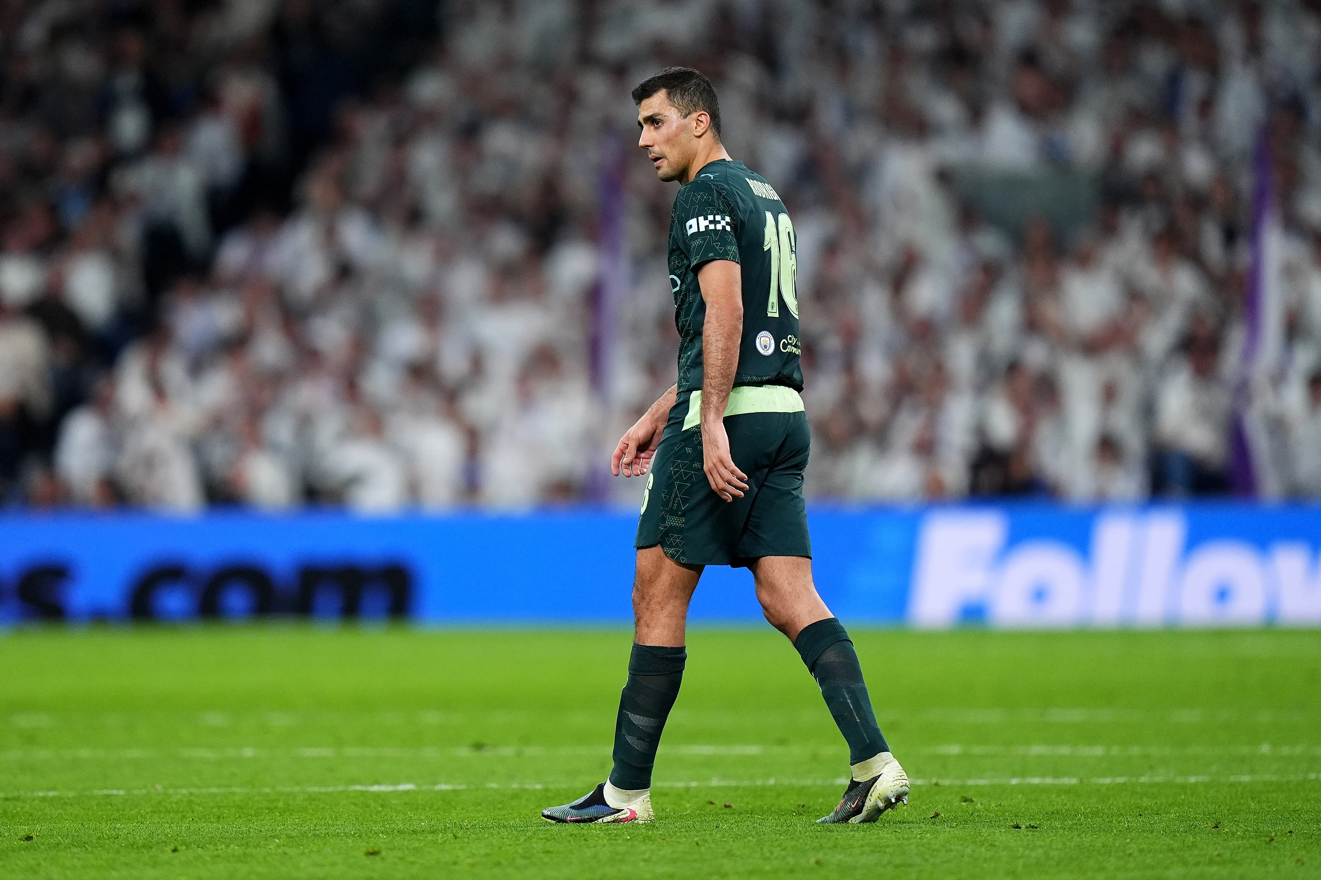 Rodri quer jogar no Real Madrid. Foto: Angel Martinez/Getty Images