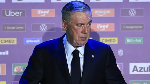 Carlo Ancelotti, treinador da Seleção Brasileira. (Photo by Buda Mendes/Getty Images)