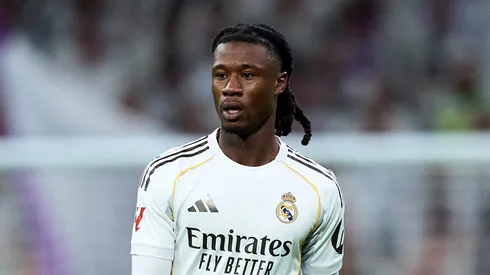 Eduardo Camavinga em campo pelo Real Madrid (Photo by Angel Martinez/Getty Images)
