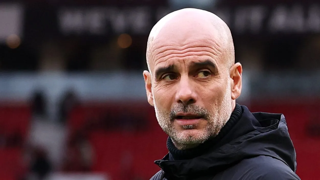 Guardiola, técnico do Manchester City.