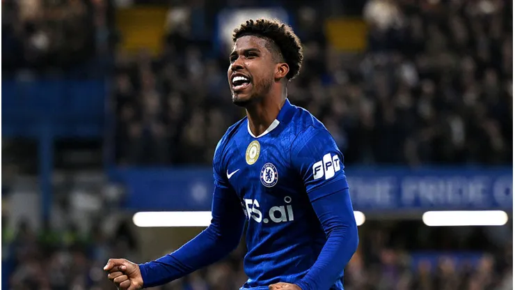 Andrey Santos marcou em jogo do Chelsea. Justin Setterfield/Getty Images.