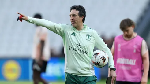 Unai Emery vai comandar o Aston Villa na final da Europa League contra o Freiburg
