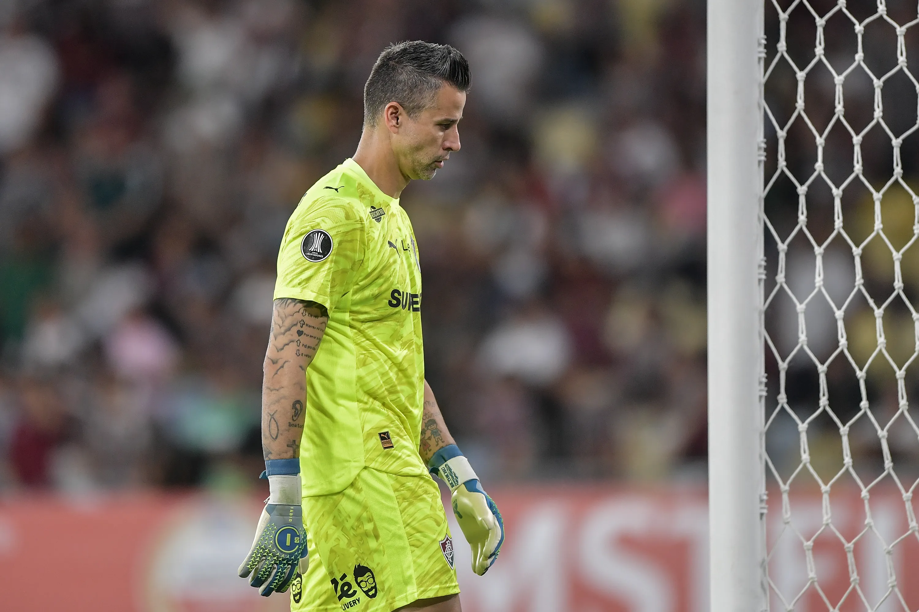 Fabio, goleiro do Fluminense, desabafou após não ser relaciondo para a Copa do Mundo e criticou algumas escolhas da Seleção Brasileira. Foto: Thiago Ribeiro/AGIF