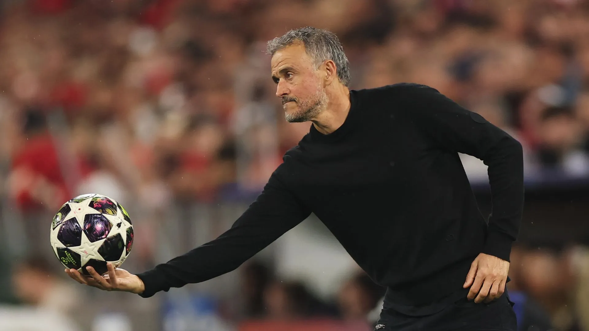 Luis Enrique vai comandar o PSG na final da Champions League contra o Arsenal (foto: Alex Grimm/Getty Images)