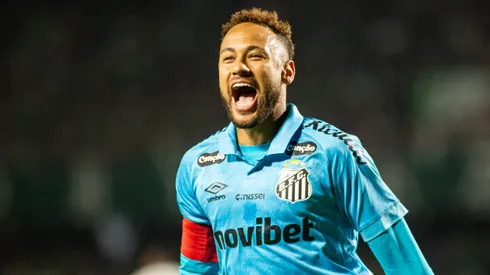 Neymar, do Santos. (Foto: Luis Garcia/AGIF)