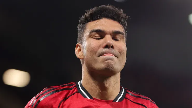 Casemiro, volante do United. (Foto: Alex Livesey/Getty Images)
