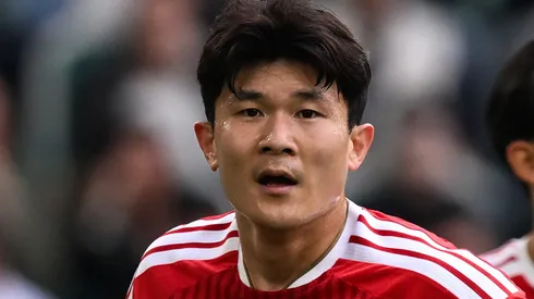 Kim Min-Jae, zagueiro do Bayern. (Photo by Oliver Hardt/Getty Images)