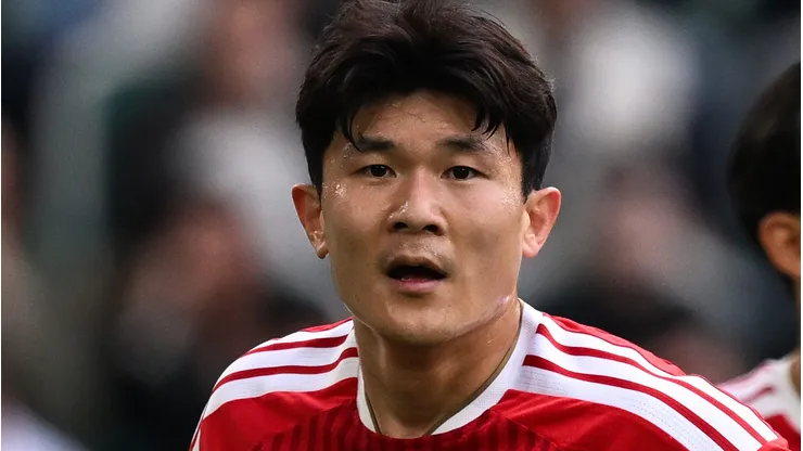 Kim Min-Jae, zagueiro do Bayern. (Photo by Oliver Hardt/Getty Images)