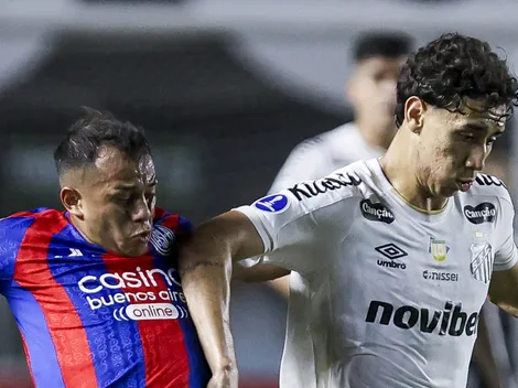 San Lorenzo empata em apagão do Santos