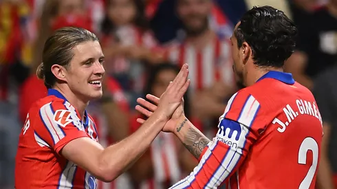 José Giménez e Conor Gallagher. (Photo by Denis Doyle/Getty Images)