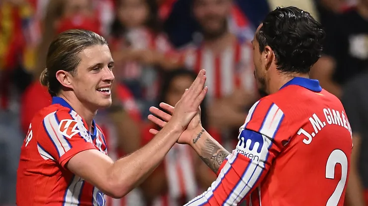 José Giménez e Conor Gallagher. (Photo by Denis Doyle/Getty Images)
