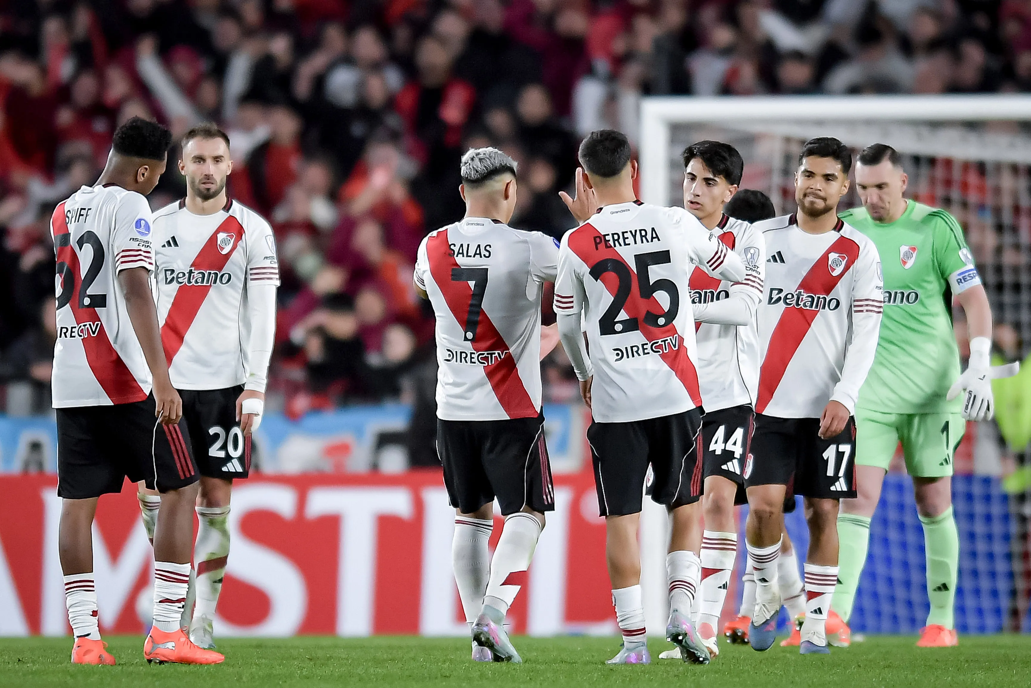 River Plate arrancou empate no final da partida. (Photo by Marcelo Endelli/Getty Images)