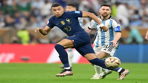 Messi e Mbappé na final da Copa do Mundo de 2022 - Dan Mullan/Getty Images