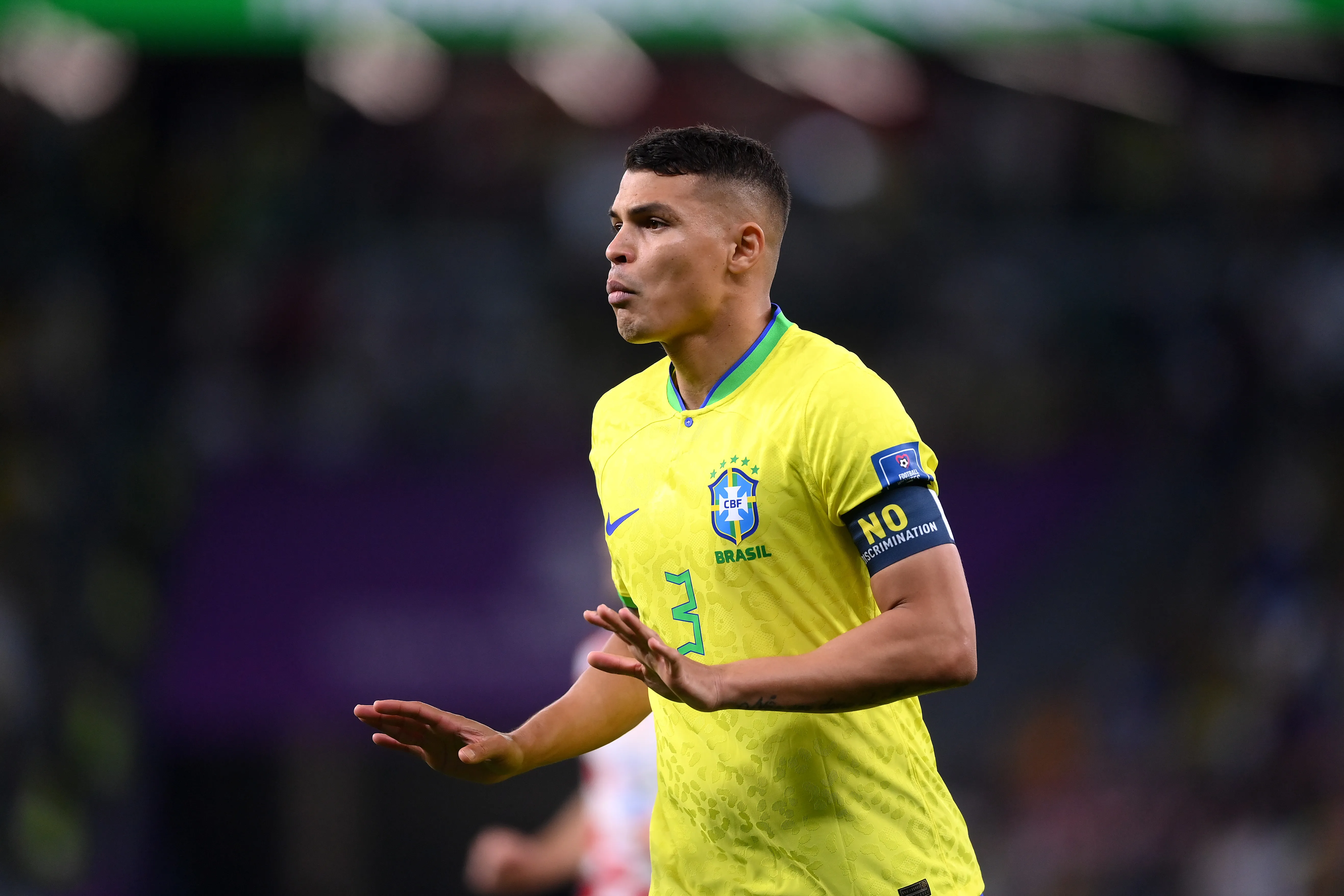 Thiago Silva nos tempos de Seleção Brasileira (Foto: Laurence Griffiths/Getty Images)