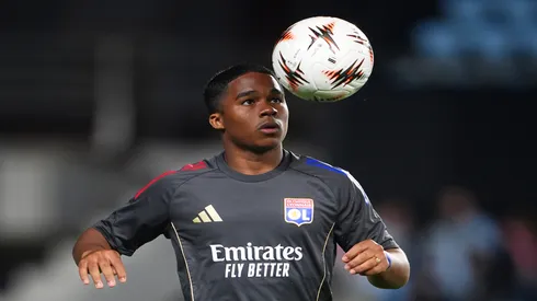 Endrick no Lyon - Jose Manuel Alvarez Rey/Getty Images
