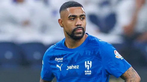 Malcom em campo pelo Al-Hilal. Foto: Abdullah Ahmed/Getty Images