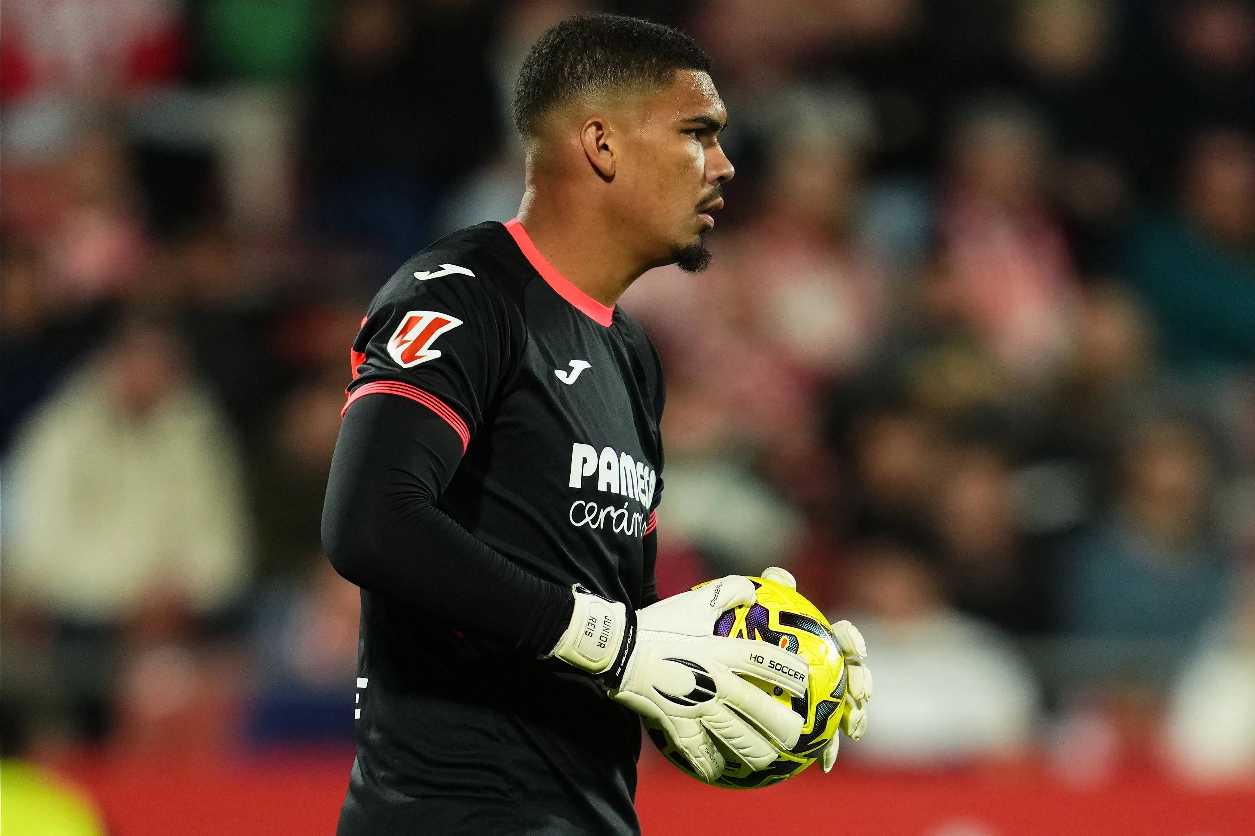 Luiz Júnior, jovem goleiro do Villarreal – Foto: IMAGO / Pressinphoto