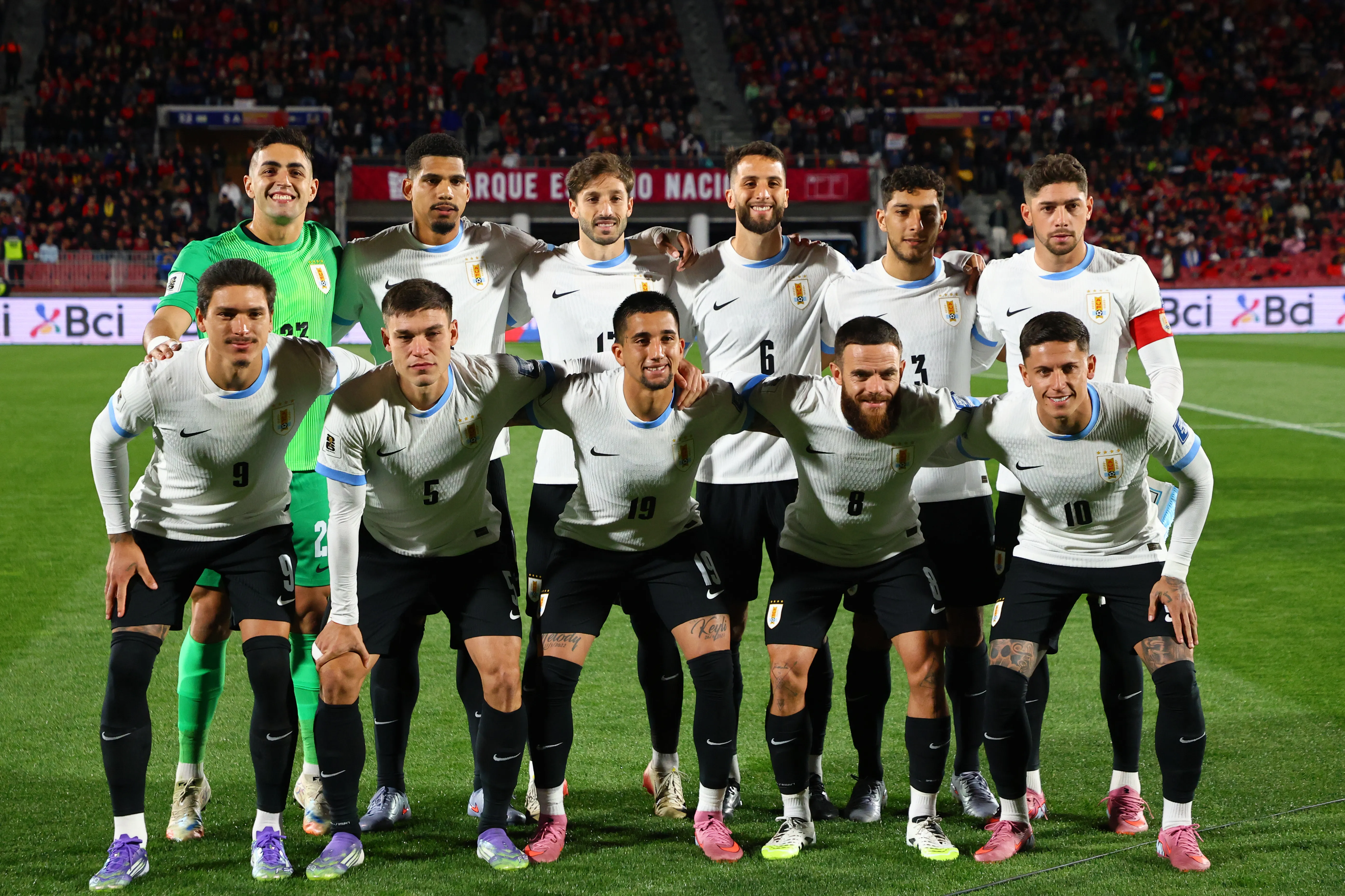 Seleção Uruguaia comandada por Marcelo Bielsa. (Foto: Marcelo Hernandez/Getty Images)