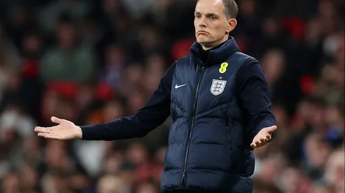 Thomas Tuchel durante jogo da Inglaterra. (Photo by Justin Setterfield/Getty Images)