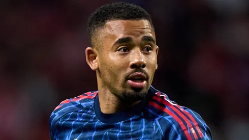 Gabriel Jesus em campo pelo Arsenal. Foto: Angel Martinez/Getty Images