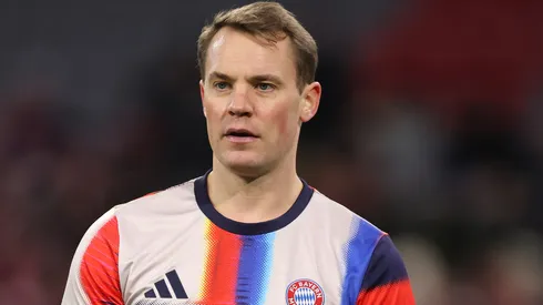 Manuel Neuer antes de uma partida pelo Bayern. Foto: Alex Grimm/Getty Images