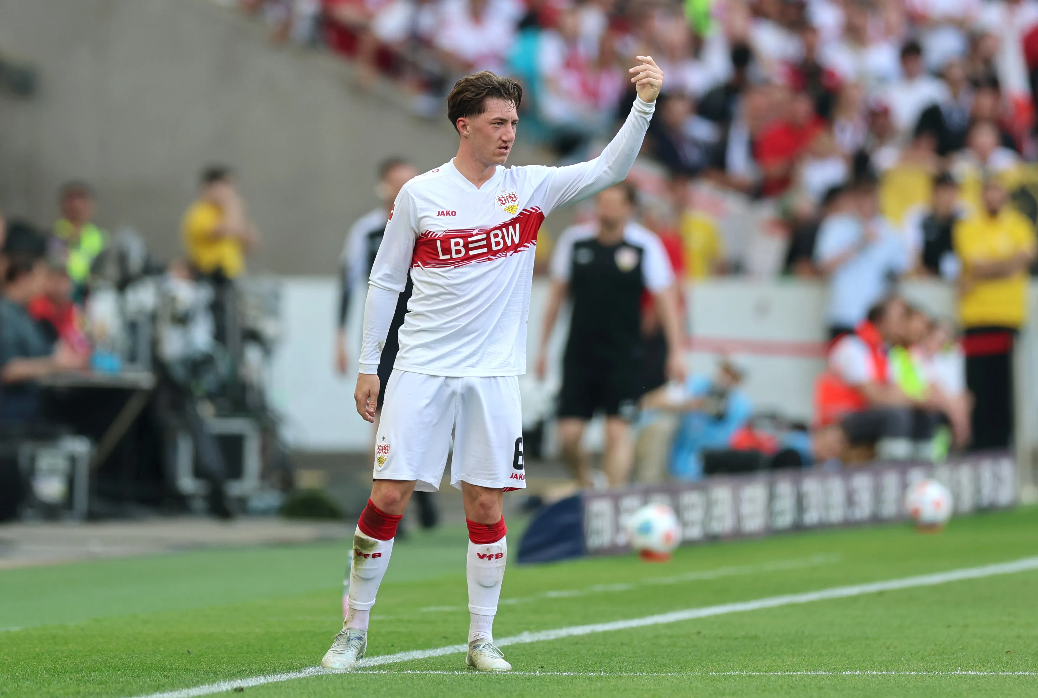 Stiller em campo pelo Stuttgart (Foto: Adam Pretty/Getty Images)