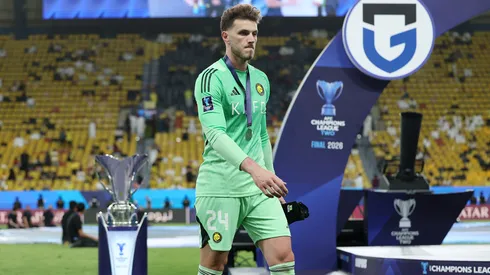 Al-Nassr pode substituir o brasileiro por Safonov, do PSG, na próxima temporada. Foto: Yasser Bakhsh/Getty Images
