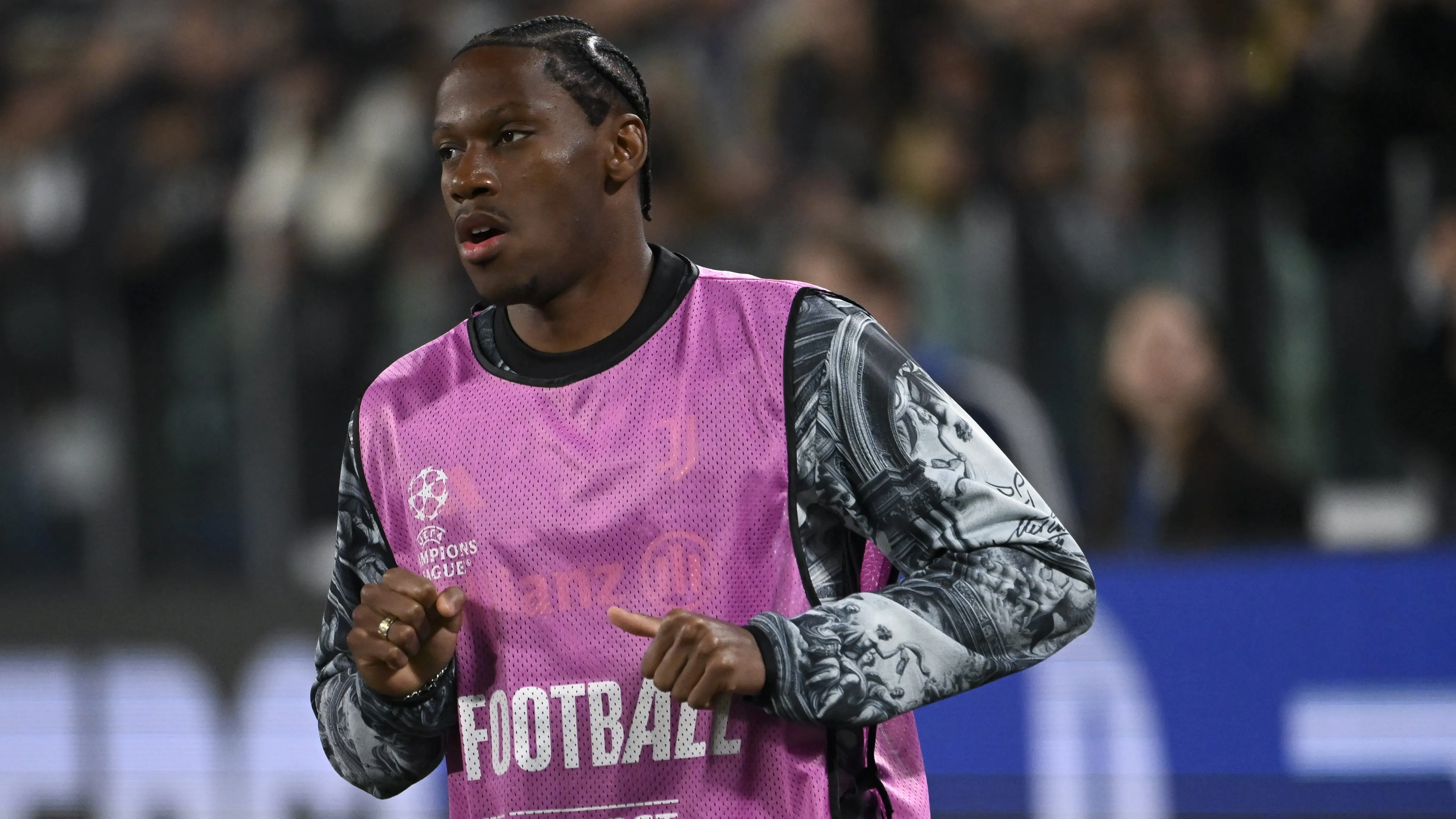 Jonathan David em jogo da Juventus. Foto: Stefano Guidi/Getty Images
