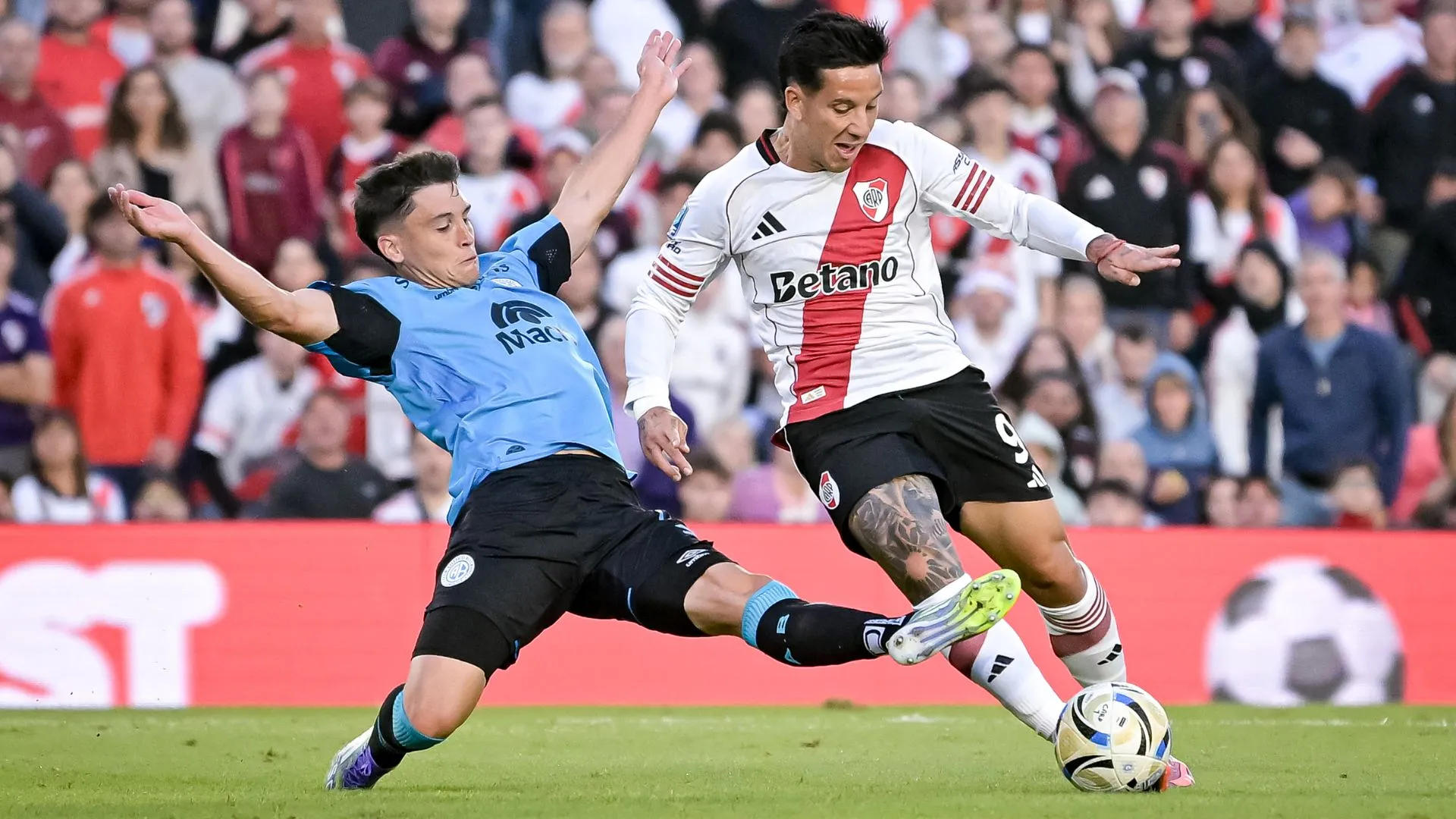 River Plate ou Belgrano: quem será o próximo campeão argentino? (foto: Marcelo Endelli/Getty Images)