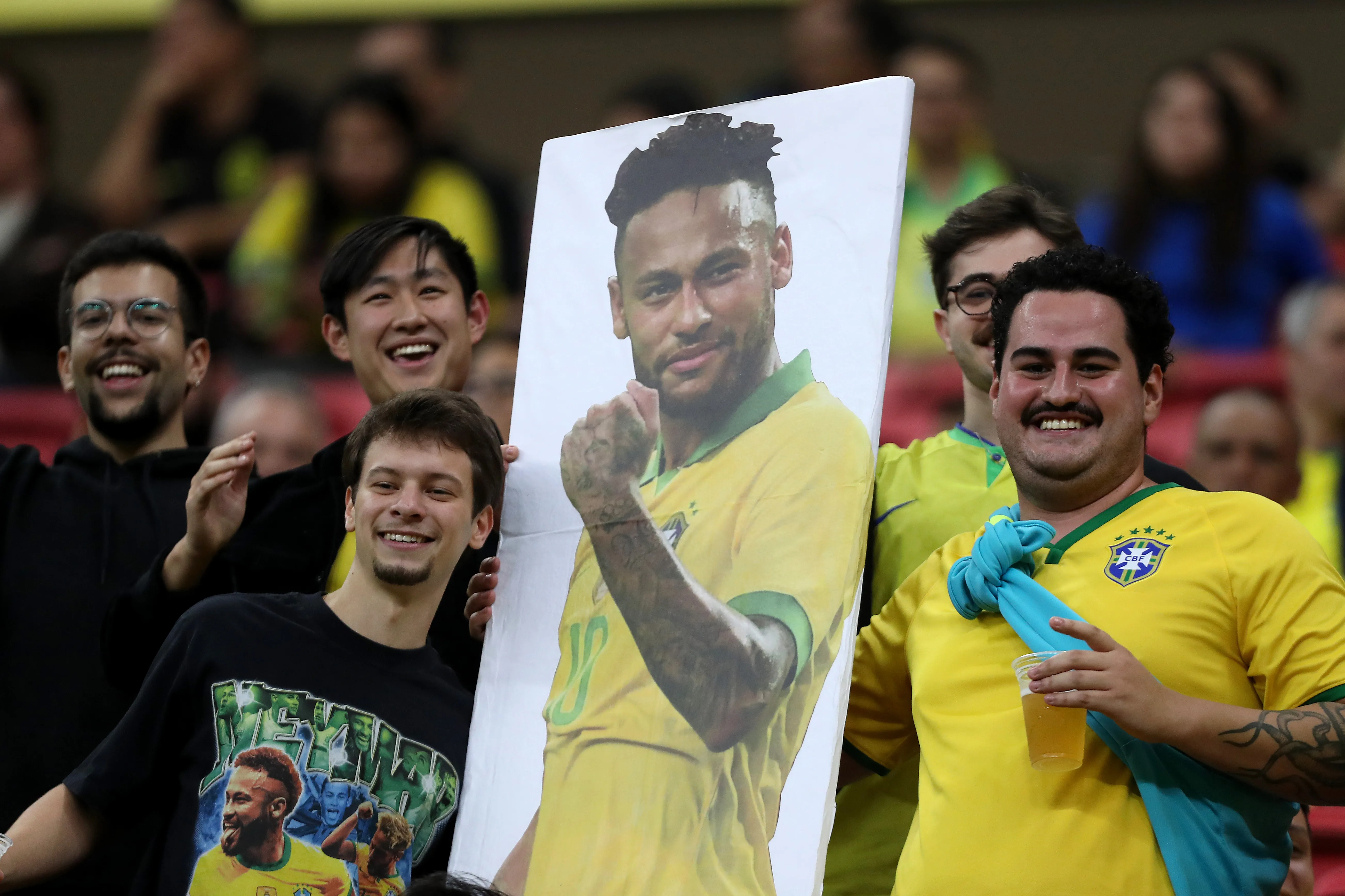 Neymar é uma das esperanças do Brasil. Foto: Wagner Meier/Getty Images