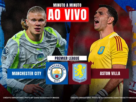 Manchester City x Aston Villa AO VIVO