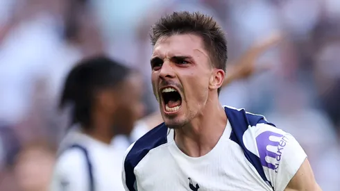 Tottenham vence o Everton e se mantém na elite. Foto: Richard Heathcote/Getty Images