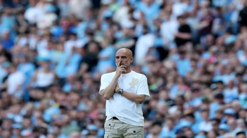 Guardiola na despedida do Manchester City - Carl Recine/Getty Images