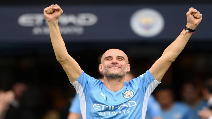 Pep Guardiola se despediu do Manchester City - Stu Forster/Getty Images