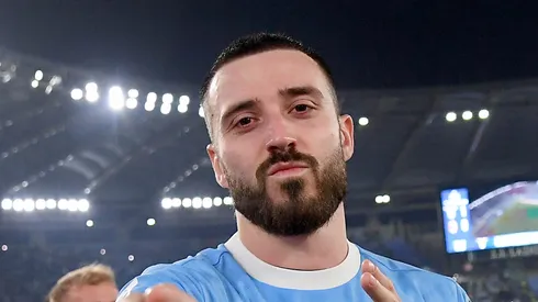 Real Madrid pode lucrar com a venda de Mario Gila pela Lazio (Photo by Marco Rosi - SS Lazio/Getty Images)