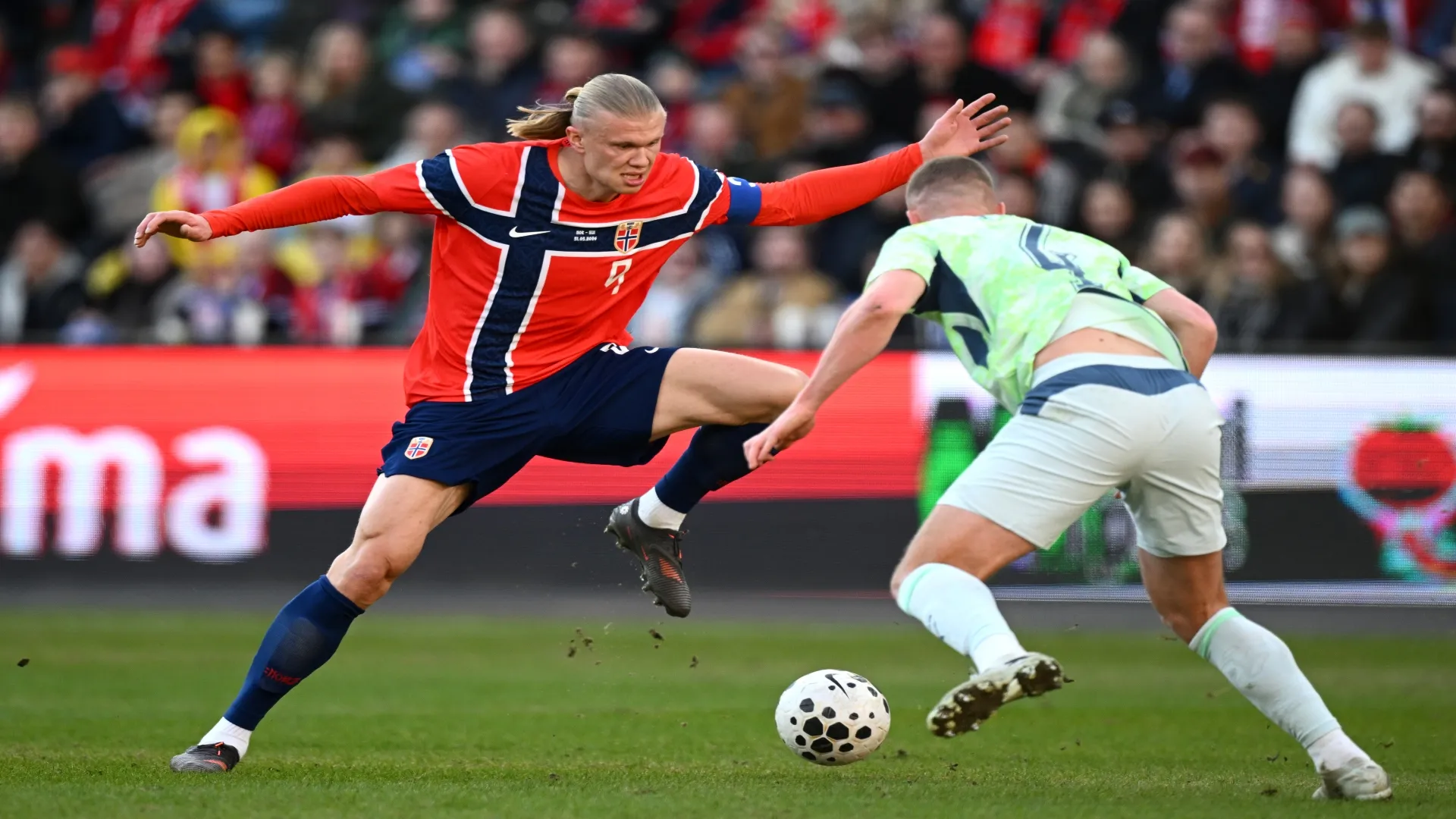 Haaland vai para sua primeira Copa – Stuart Franklin/Getty Images