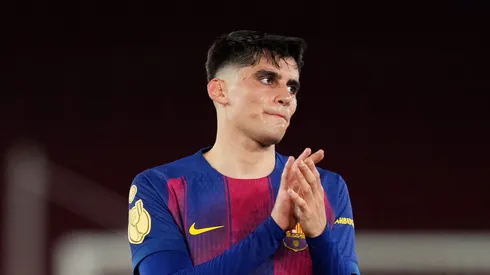 Barcelona pode ter mais protagonismo de Gerard Martín após a Copa (Photo by Alex Caparros/Getty Images)