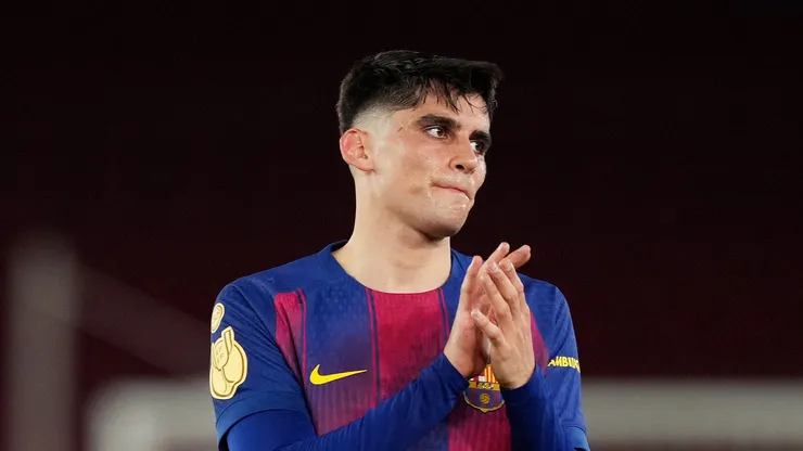 Barcelona pode ter mais protagonismo de Gerard Martín após a Copa (Photo by Alex Caparros/Getty Images)