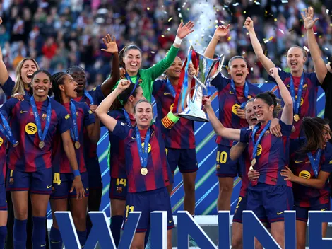 Alexia Putellas celebra título da Champions Feminina pelo Barcelona